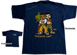 Bild von T-Shirt WHAT´S UP in Navy Blau von 2stoned