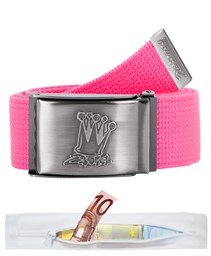Bild von Tresorgürtel Geldgürtel Crown Matt in Neon-Pink von 2stoned