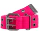 Bild von Nietengürtel mit Dornschließe Neon-Pink 105cm - 125cm von 2stoned