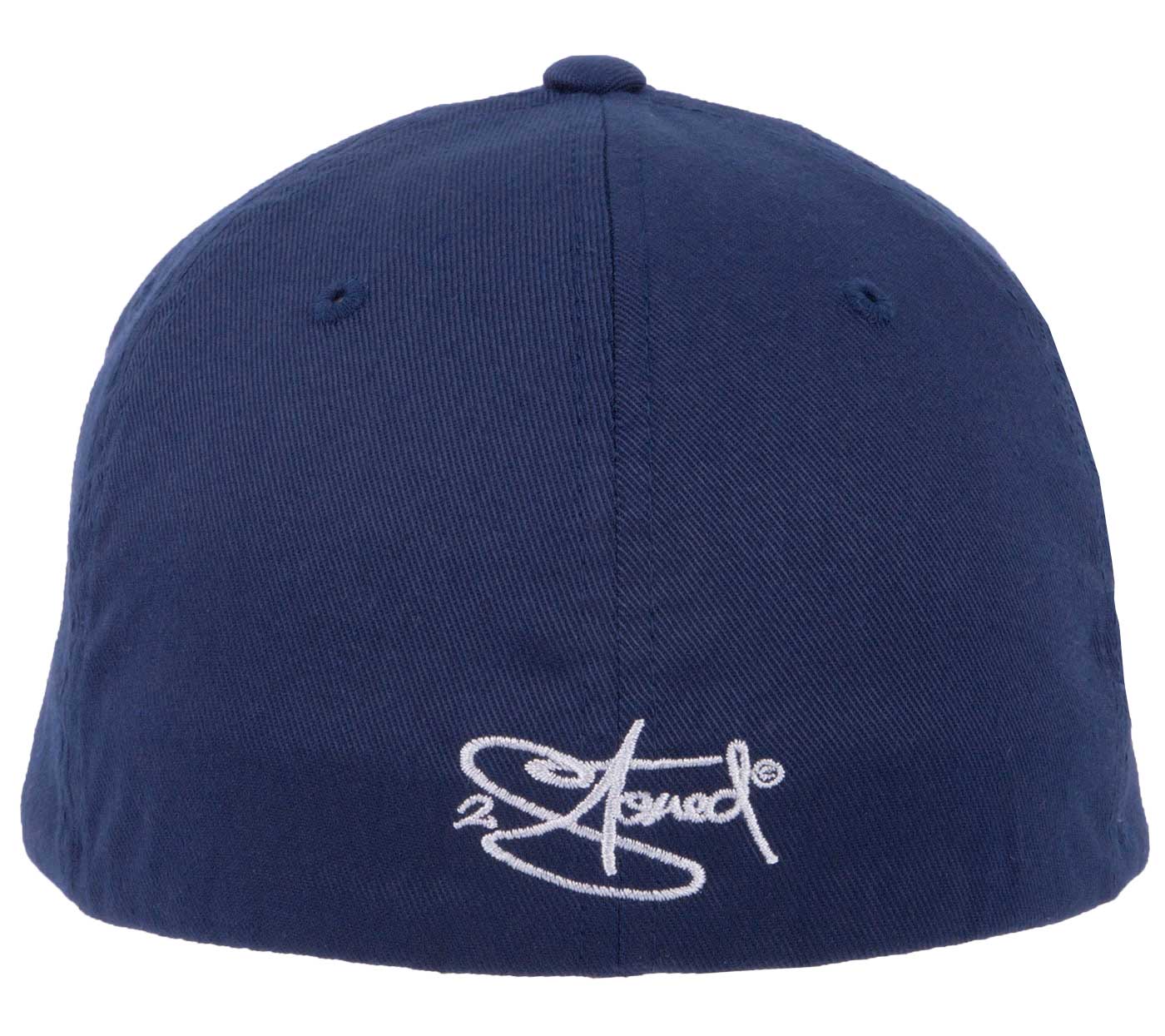 2-Stoned Markenshop. Flexfit Fullcap Baseballkappe Cap Navy Blau