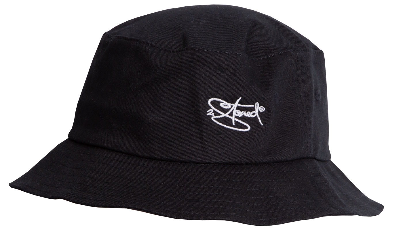 Bild von Original 2Stoned Flexfit Bucket Hat in Schwarz