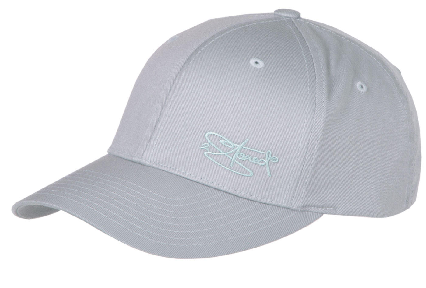 Bild von Baseball Cap Flexfit Fullcap CLASSIC LOGO in Silber von 2stoned