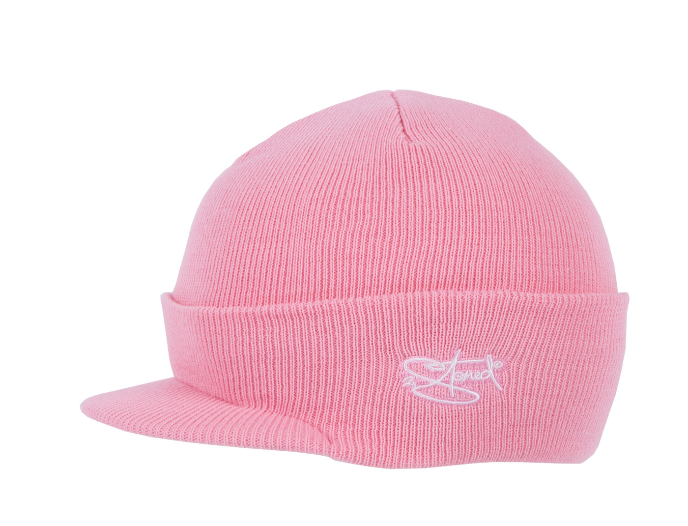 Bild von Original 2stoned Visor Beanie Deluxe in Rosa Kind